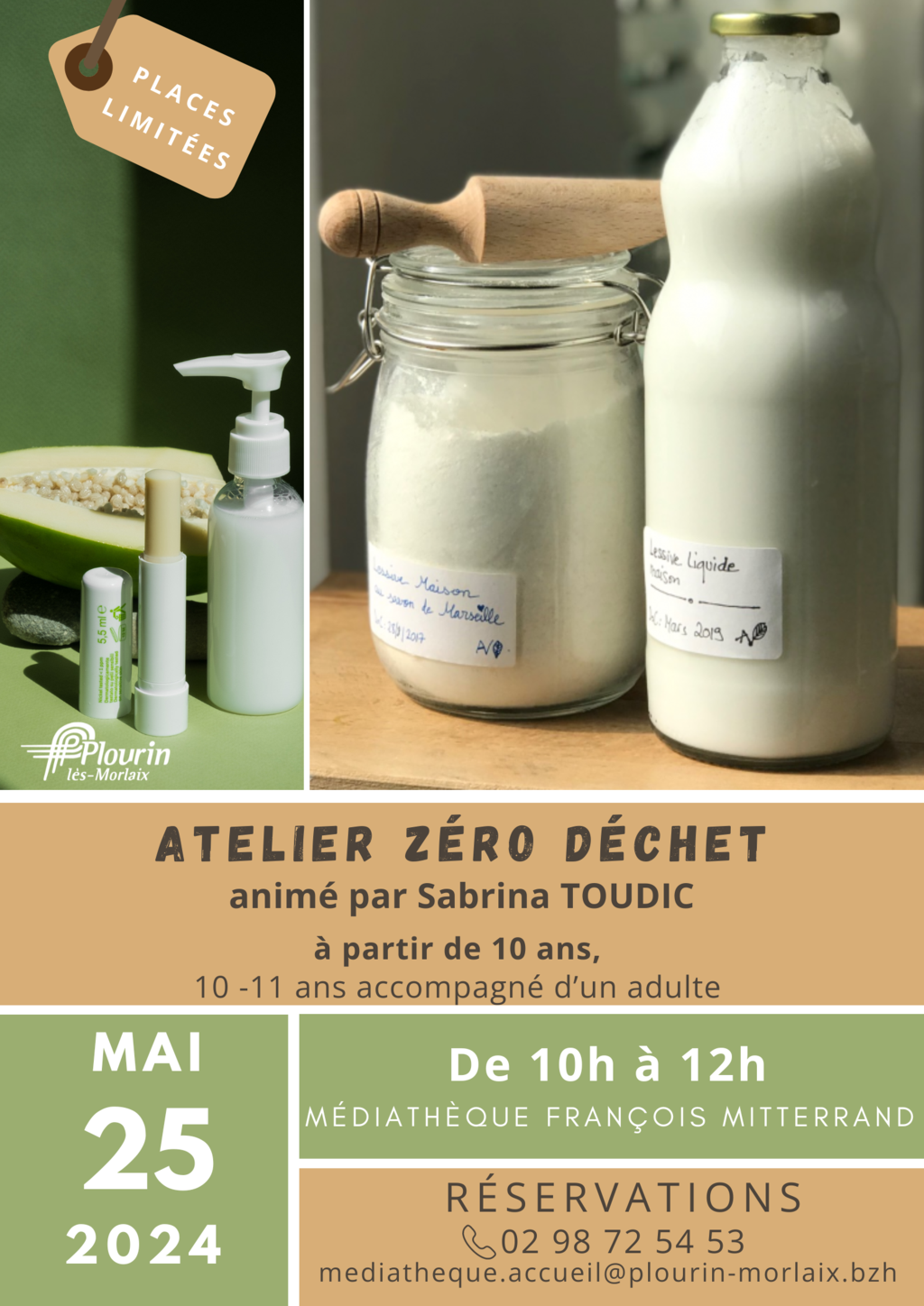 Atelier zéro déchet du 25 Mai