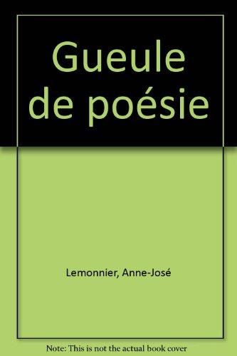 Gueule de poésie